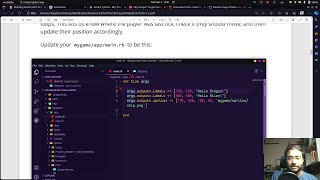 Player Movement | Creating a Game with Ruby | Part 4