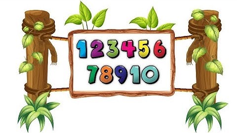 Counting from 1 to 10 |Learn counting #numbers #maths #educationalvideo #animations #kidsgallery