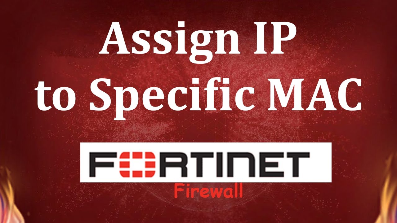 How to assign IP address to specific mac address in fortigate | Msolved Tech