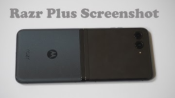 How Take Screenshots On Motorola Razr Plus / 40 Ultra