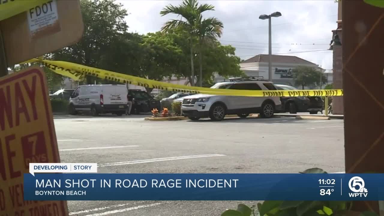 Man shot in Boynton Beach road rage incident - YouTube