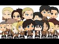 Aot characters singing! || Gacha Club