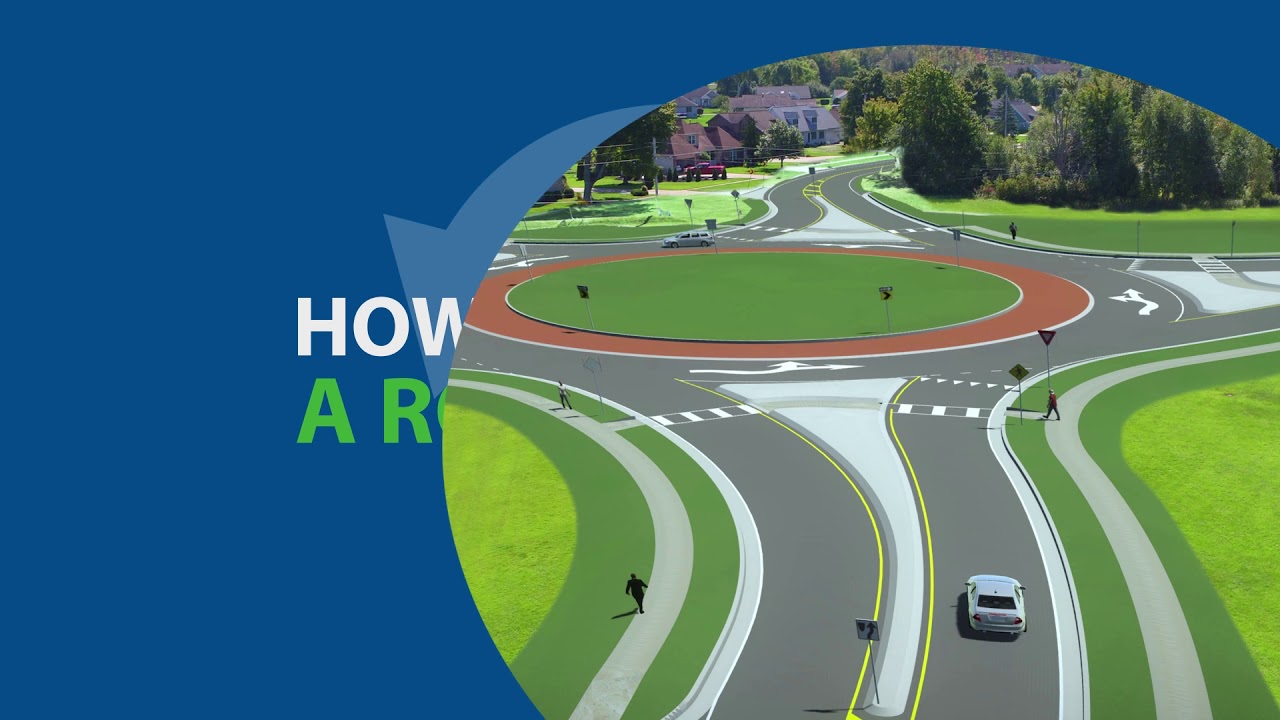 Oliver Road Roundabout in Erie County YouTube
