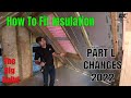 How to fit insulation 2022 to the latest Building regulations Part L