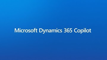 Microsoft Dynamics 365 Copilot ～ CRM と ERP を支える世界初の AI アシスタント～ | 日本マイクロソフト