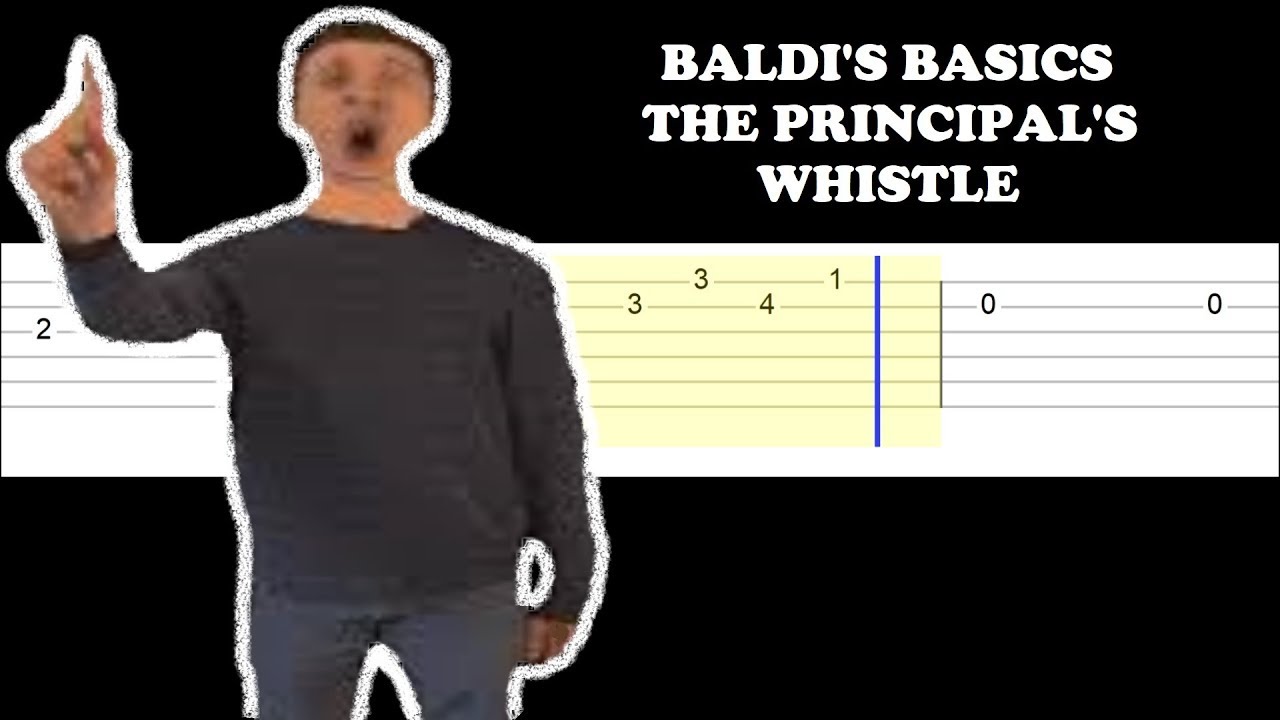 How to make the Principal Whistle (Better Version) [Baldi's Basics]  [Tutorials]