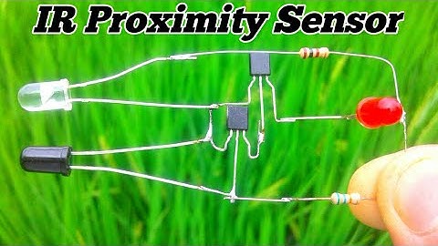 IR Proximity Sensor Circuit Useing BC547 Transistor.