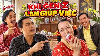 Hài Giang Còi - Quang Thắng | KHI GEN Z LÀM GIÚP VIỆC | Gặp nhau cuối tuần VTV | Hài VTV