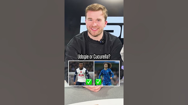 Tottenham vs. Chelsea combined XI