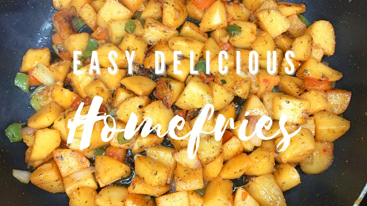 Quick Easy & Delicious HOMEFRIES Skillet potato recipe Breakfast