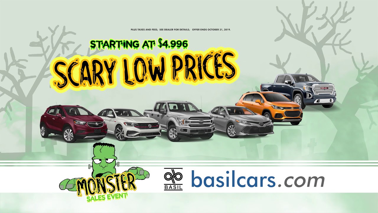 Basil Family Dealership's Monster Sale! YouTube