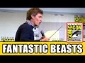 Eddie Redmayne Casts LUMOS MAXIMA Spell At Comic Con - Fantastic Beasts and Where to Find Them