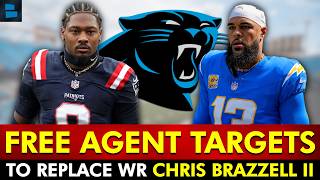 Panthers Free Agent Targets At WR After Chris Brazzell Injury Ft. Stefon Diggs & Keenan Allen