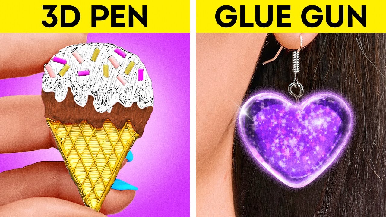 Beautiful DIY Decor & Accessory Ideas And Fantastic Crafts With 3D Pen ...