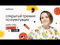 Тренинг по пунктуации 2.0 | Русский язык ЕГЭ | Вебиум