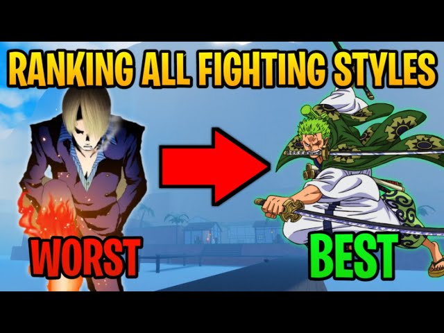 Fighting Style Tier list. (PvE)