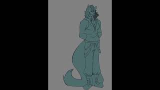 Two Tailed Adoptable Kitsune Timelapse Two Tailed Adoptable Kitsune Timelapse