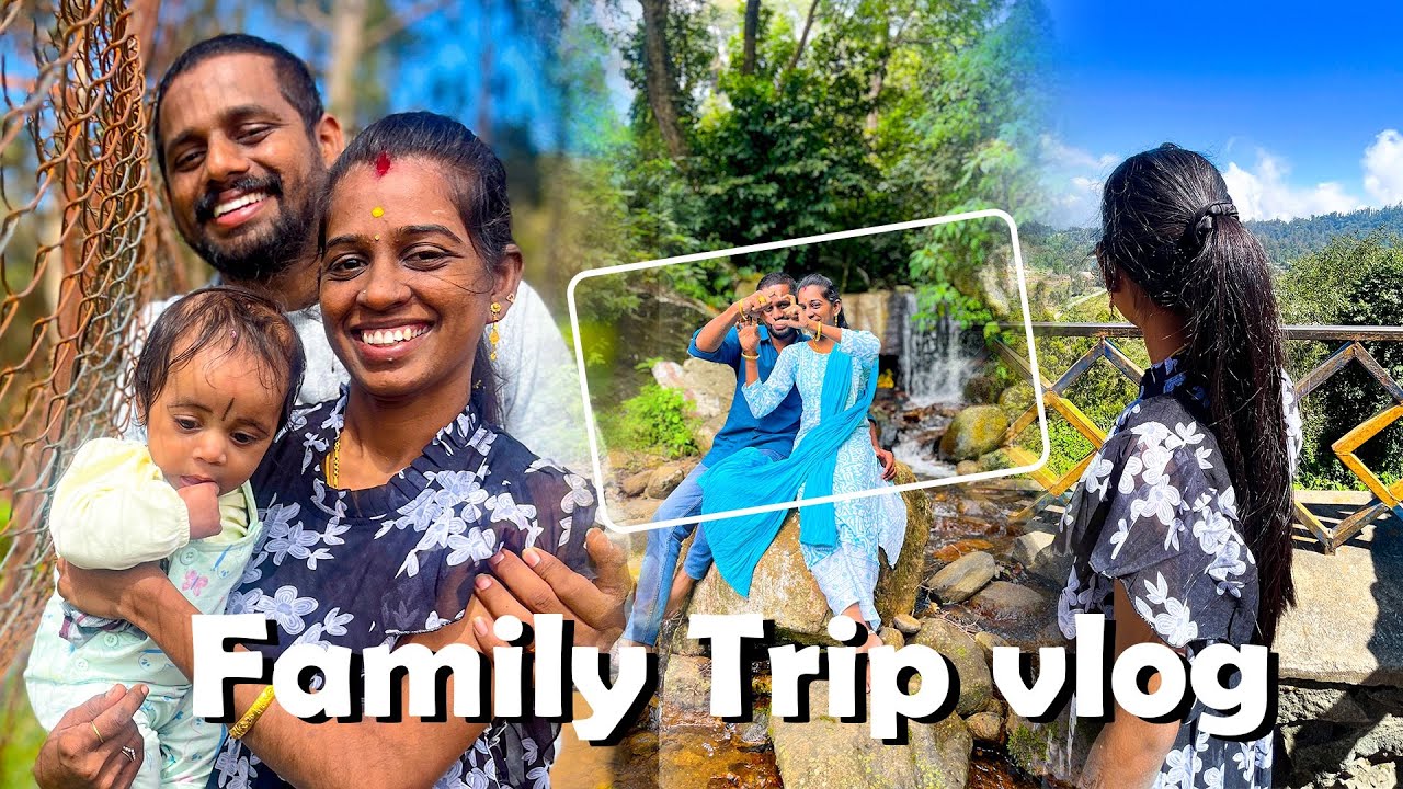 🤣ஒரே LOVES தான்😂❤️1ST TRIP AFTER MY DELIVERY❤️🎉FAMILY TRIP VLOG🌈🌨️🎱🏔️