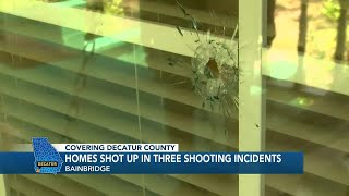 3 shooting incidents under investigation in Bainbridge