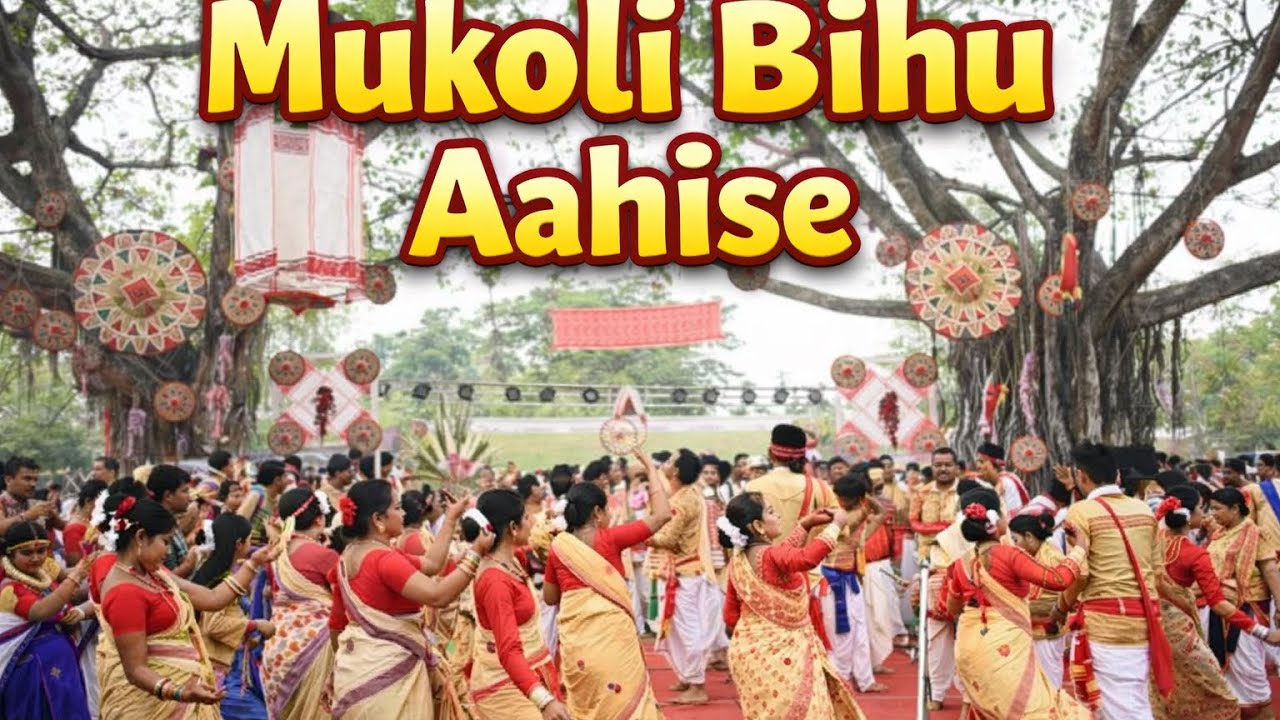 Mukoli Bihu Aahise । Assamese Song । JGD