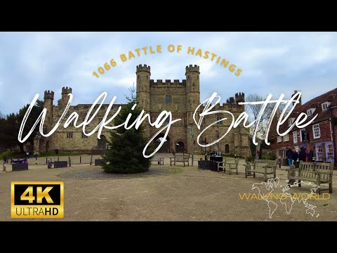 Walking Battle, East Sussex, England UHD 4K 60FPS | 1066 Battle of Hastings | December 2022