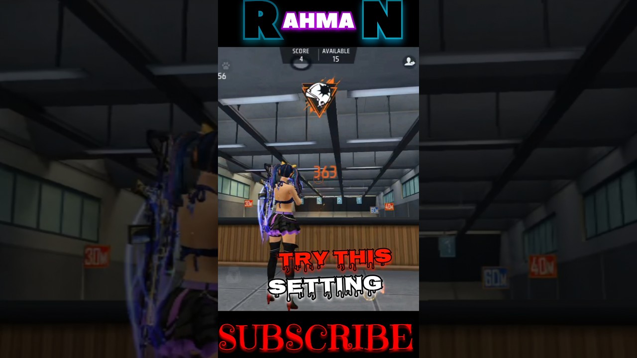 TRY THIS HEADSHOT SETTING 😱  