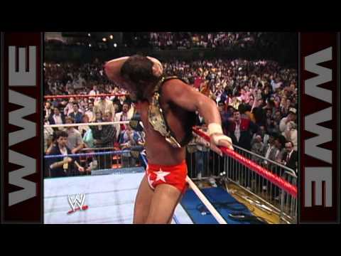 "Macho Man" Randy Savage wins his first WWE Championship
