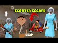 Playing As Mad Granny, Gulli Bulli aur Granny Scooter Escape 🚴😜 || Suroj Vhai 🙏