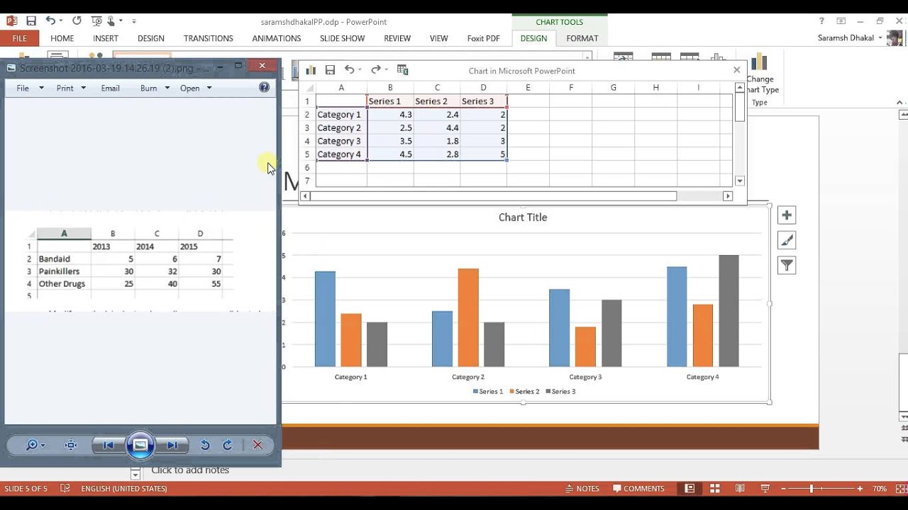 Insert Chart In Powerpoint