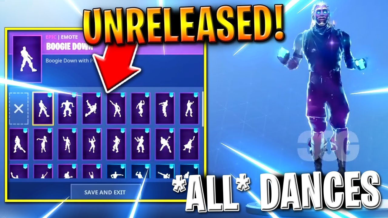 New GALAXY SKIN SHOWCASE WITH *ALL* FORTNITE DANCES/EMOTES + LEAKED DANCES!