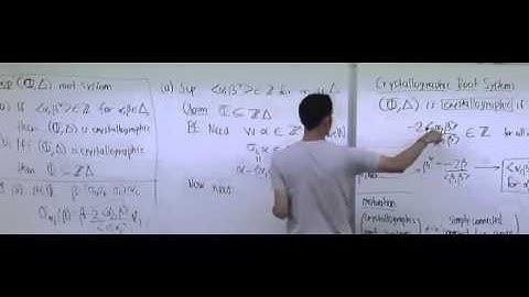 Lecture 32 . Coxeter Groups (Federico Ardila)