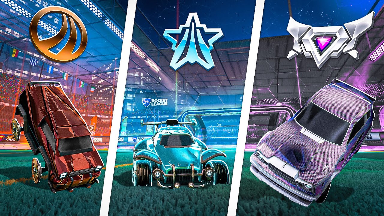 J'AI AFFRONTÉ TOUS LES RANKS EN 1V1 SUR ROCKET LEAGUE ! 🤯