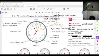 Jam dalam bahasa Jerman - Uhrzeiten & Tageszeiten | Belajar Bahasa Jerman Online #deutsch #fyp