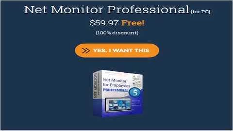 Free Net Monitor Professional [for PC]$59.97 Free! (100% off)