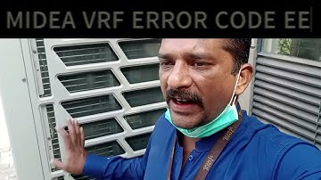 vrf indoor Kaise type error code EE