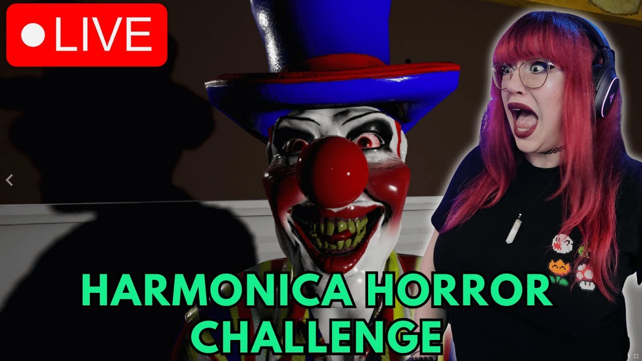 Harmoinca Horror Game Night | PixelxKitten Twitch Livestream - YouTube
