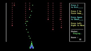 How to Program Space Shooting Game using Turbo C++ screenshot 5