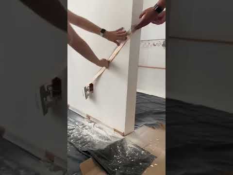 Vídeo: Como você reconecta uma casa sem remover a parede de gesso?