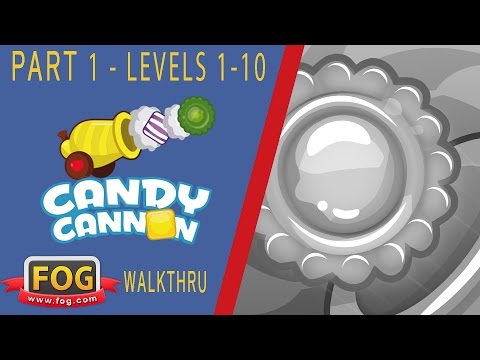 Candy Cannon Game Walkthrough - Levels 1-10