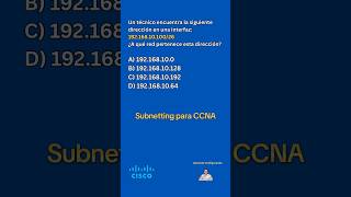 🚀 Subnetting en 40 SEGUNDOS: Resuelve 192.168.10.100/26 SIN fallar