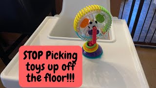 SASSY WONDER WHEEL ACTIVITY CENTRE w SUCTION CUP BOTTOM - EVERY BABY NEEDS THIS FOR THEIR HIGH CHAIR by Mama Cassidy Reviews 556 views 1 month ago 1 minute, 5 seconds