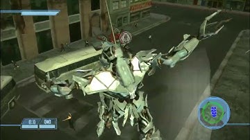 Transformers: The Game Decepticon Level 4 - City Of The Machines full walkthrough