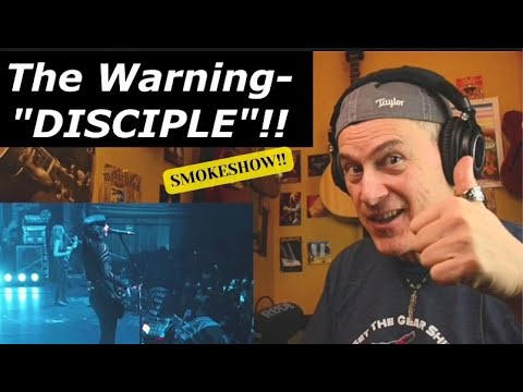 Guitar Player Reacts! The Warning- Disciple!! ***Channel's Gear Is Linked In Description!***