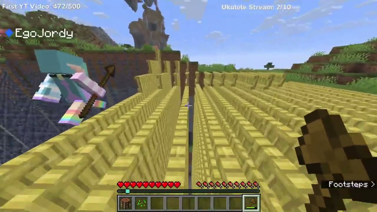 Minecraft, but every Chunk is a different Block!!! // Friday Friends