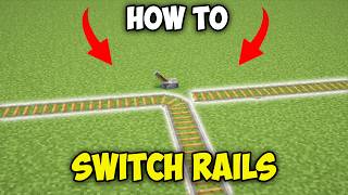 How to Switch Rail Track Directions in Minecraft