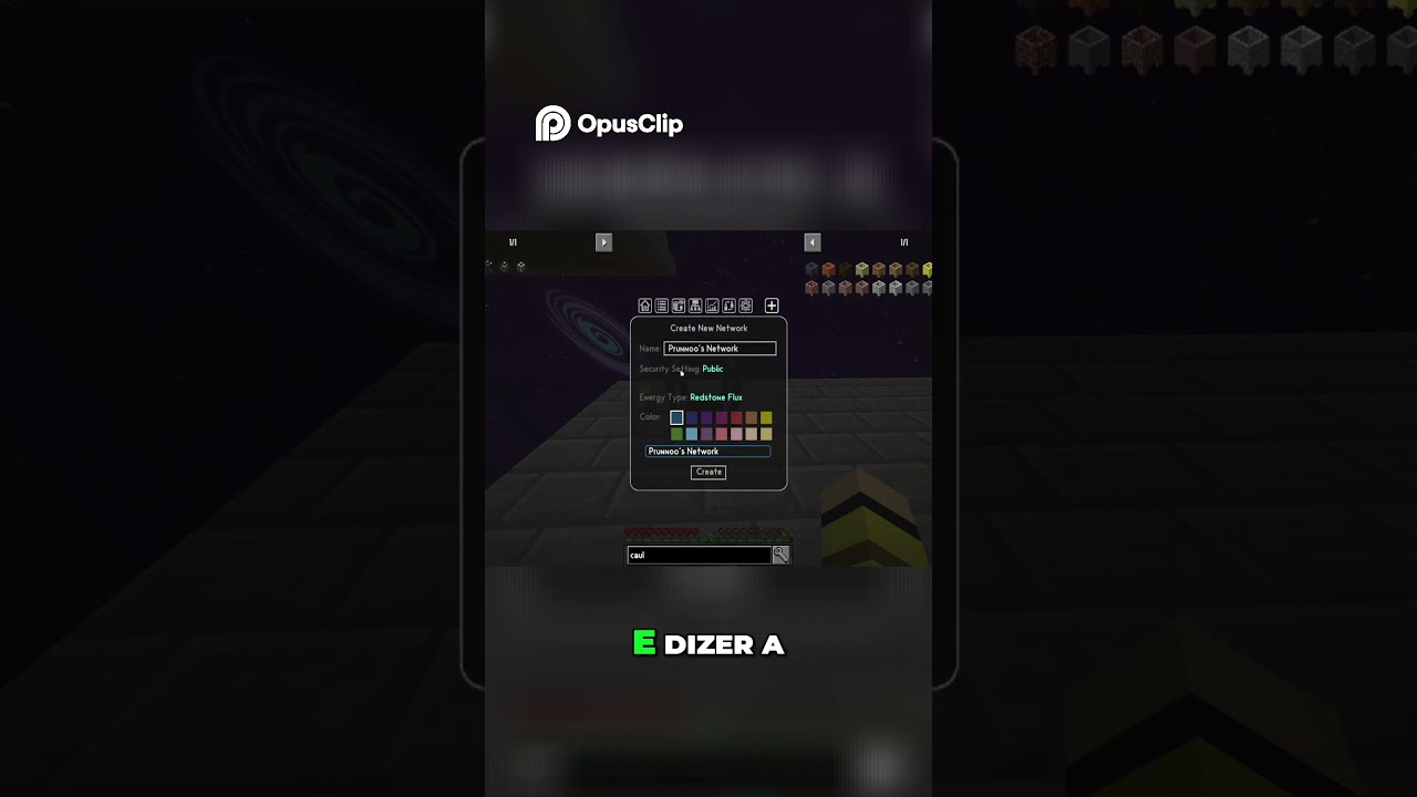 Configurando a rede com o Flux Network! 