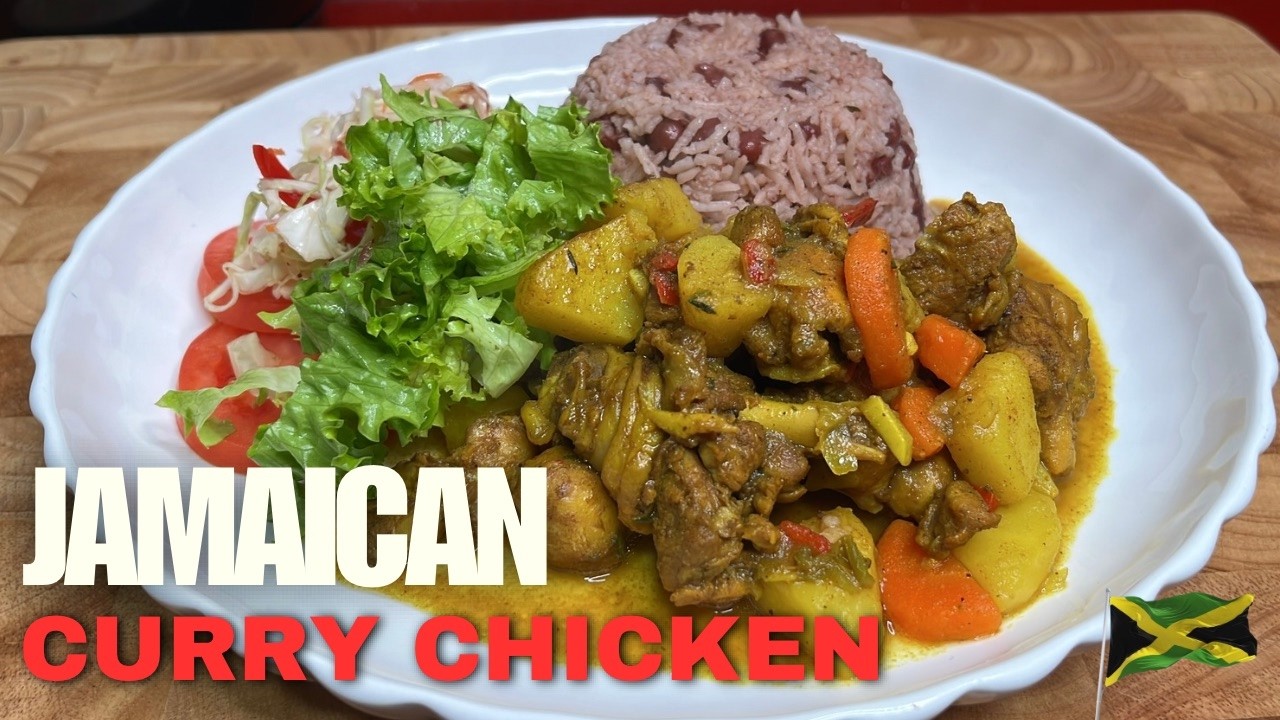 Authentic Jamaican Curry Chicken, Juicy & Delicious!