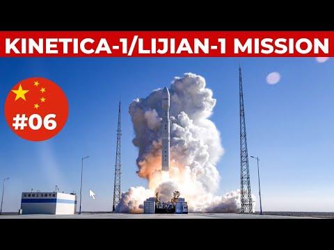 LIFTOFF! Chinese commercial rocket Kinetica-1 Y3/Lijian-1 cracks through the sky