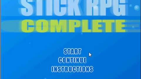 How to make easy money in Stick RPG Complete