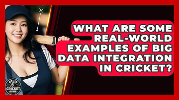What Are Some Real-World Examples Of Big Data Integration In Cricket? - Go-To Cricket Guide
